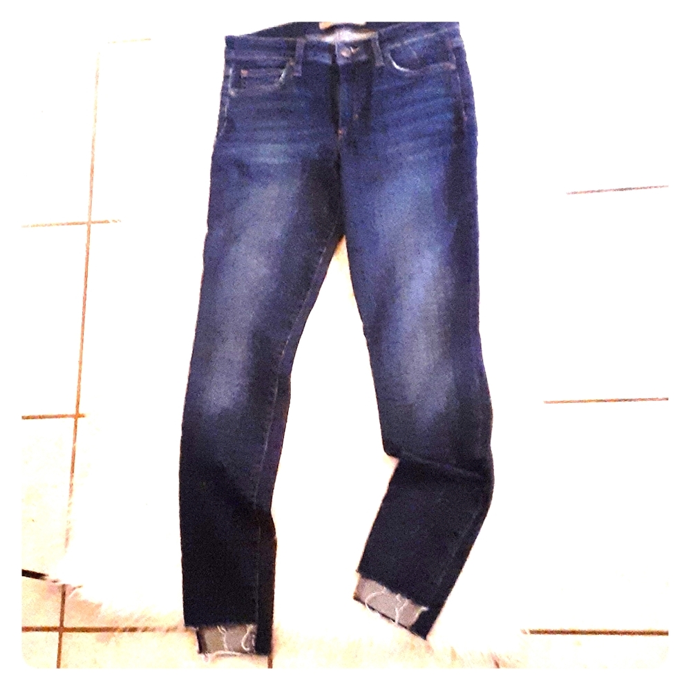 Joe Jean's raw hem